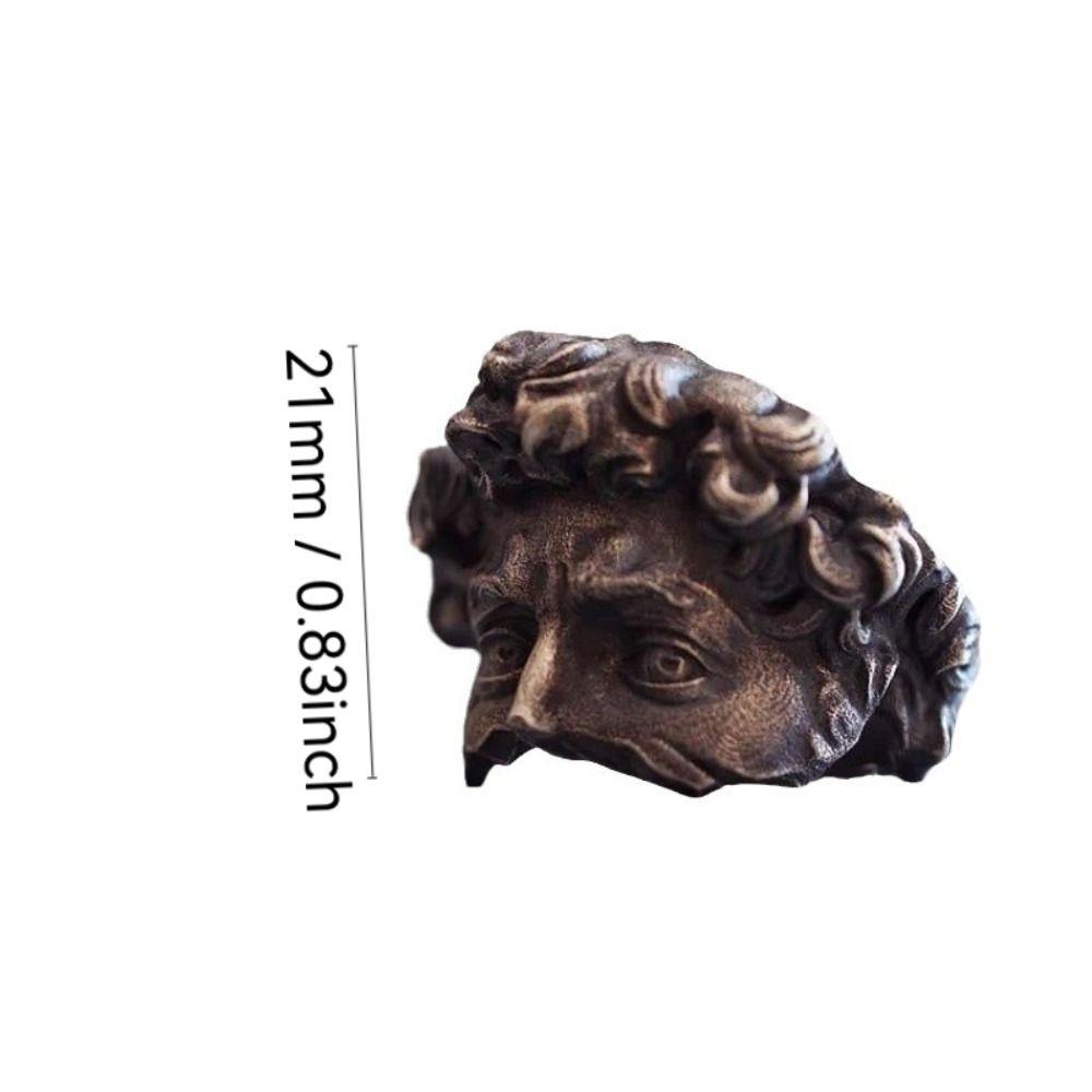 Регулируемое кольцо-маска с отверстием, художественное парное кольцо, креативные кольца для пальцев, женское подарочное украшение