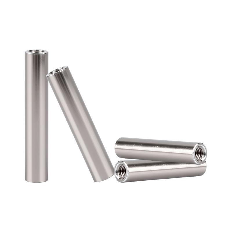 Gray Anodized Aluminum Alloy M3 Round Standoffs for Model Aircraft and Drone Frame Support