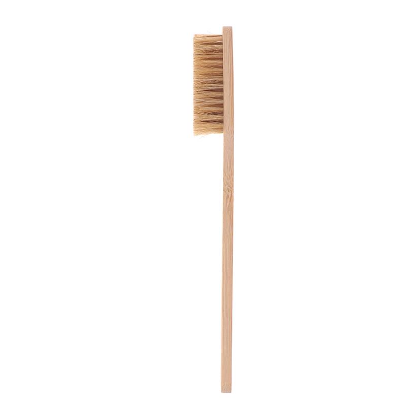 Wooden Rock Climbing Brush Thick Boar Bristles Easy Use Portable Climbing Scrubber Bouldering Brush Chalk Cleaning Tool