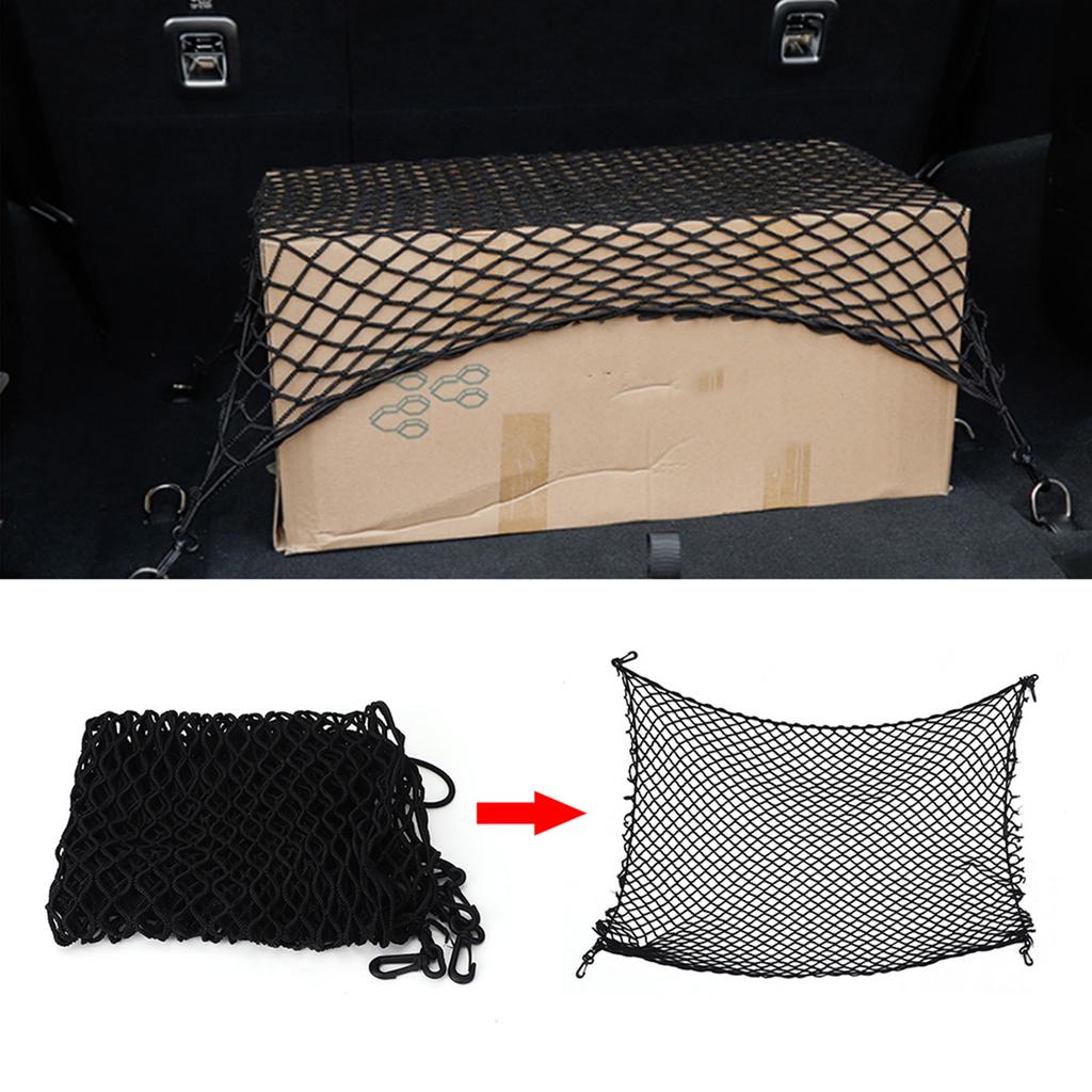 Сетка-органайзер для хранения мелочей в багажнике автомобиля, эластичная сетка, подходит для Jeep Wrangler JL