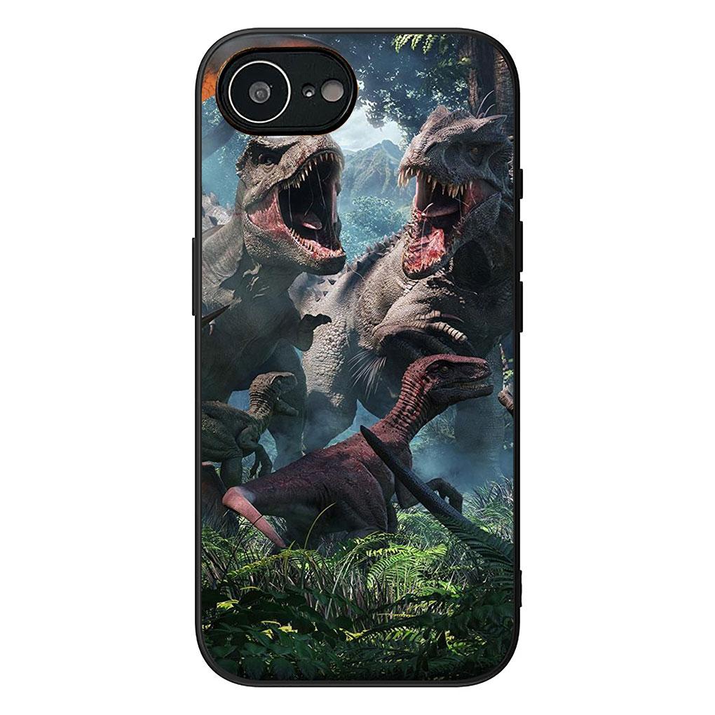 Soft Cover for Samsung Galaxy Note 20 9 8 S8 S10 S9 Plus A54 A33 A21S A31 M21 S10E A17 Coque Phone Case Cartoon Dinosaurs