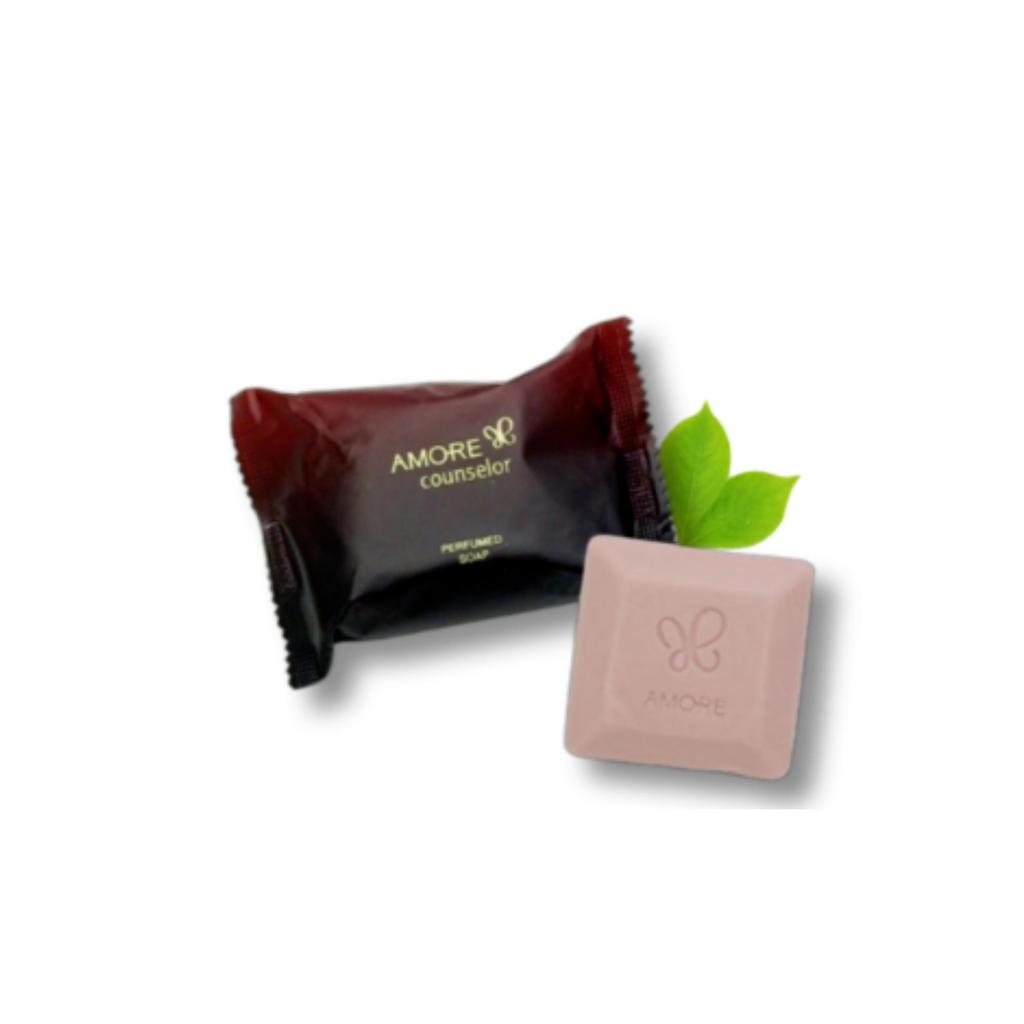 AMORE Hera Velvet Perfume Soap 80 G 2p + Counsellor Butterfly Perfume Soap 10p Gift / GIL Soap