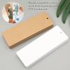 30Pcs/set Classical Bookmarks Rectangle Separator Pages Tags Creative Pagination Mark