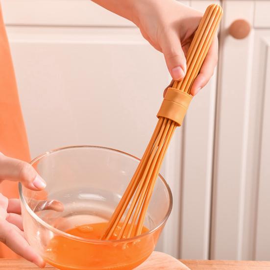 Венчик для яиц с 12 когтями Легко чистить Удобная ручка Многофункциональный ручной миксер для яиц Мешалка Взбивалка Кухонный инструмент для выпечки и приготовления пищи