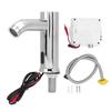 G1/2 Touchless Sink Faucet 10 To 15cm Sensing Range Battery Powered Motion Activated Bathroom
