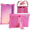 For Tab M9 TB-310FU Soft Bubble Case Kids Shockproof Kickstand Tablet Cover Funda Capa Coque With Shoulder Straps