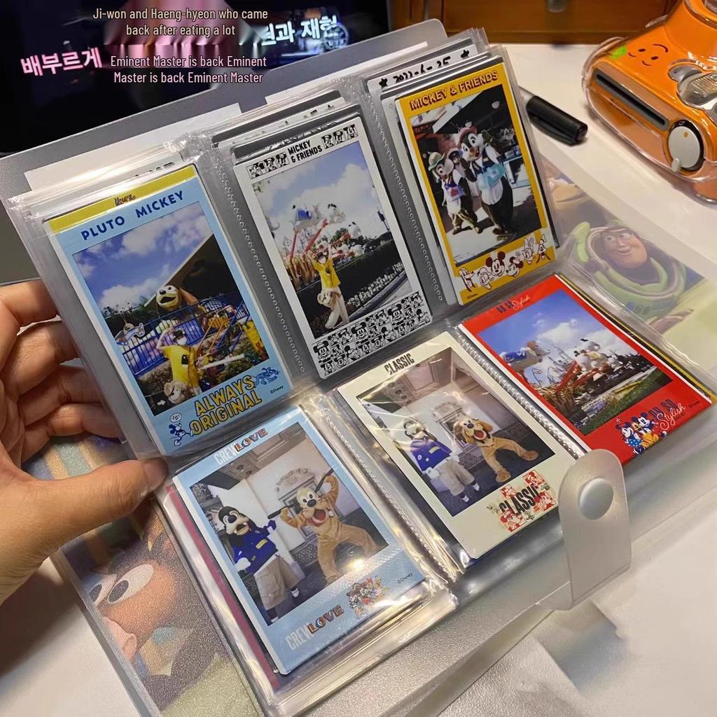 3-дюймовый фотоальбом Polaroid: Маленький держатель для карточек для фотографий, открыток, наклеек, билетов в кино и воспоминаний