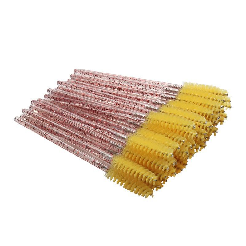 Disposable Crystal Rod Eyelash Extensions Brush - Spiral Curl Comb