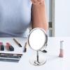 Зеркала для макияжа Настольный туалетный круг Персональный стол для бритья Мужчины Портативные стрижки на 360 градусов
