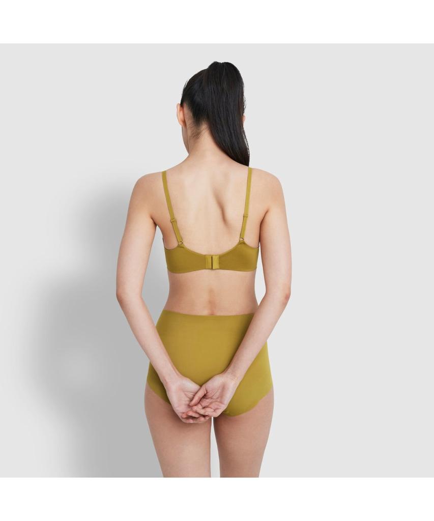Женский бесшовный бюстгальтер Jaju Perfect One-Mold_Горчичный