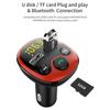 FM Radio Transmitter Car Bluetooth MP3 Player Handsfree Car Kit Dual USB Charger TF U Disk Music Player Car Accessorie