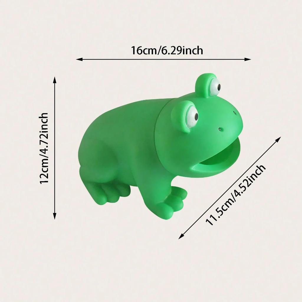 1pc-Interactive Squeaky Dog Toy-Safe & Durable with Puppy-Cute Frog Shaped Design Sound Toy Suitable for Small Dogs To Play with