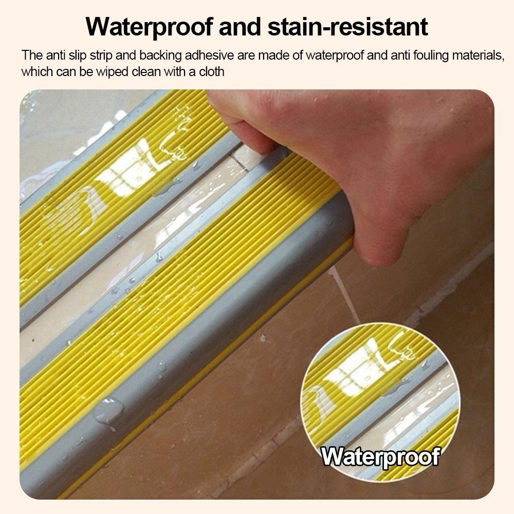 L-Shaped Stair Anti-Slip Tape Self-adhesive Anti-Slip Edging Indoor And Outdoor