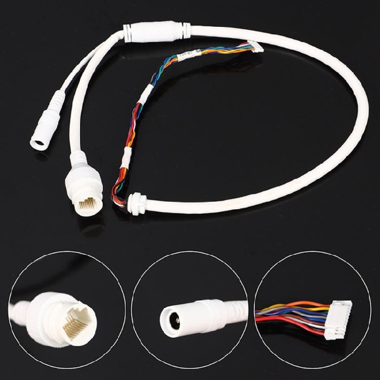 Кабельный хвост камеры Ethernet Lan Кабель PoE RJ45 Сетевой кабель 10-контактный Передача данных Для сетевых камер Аксессуары