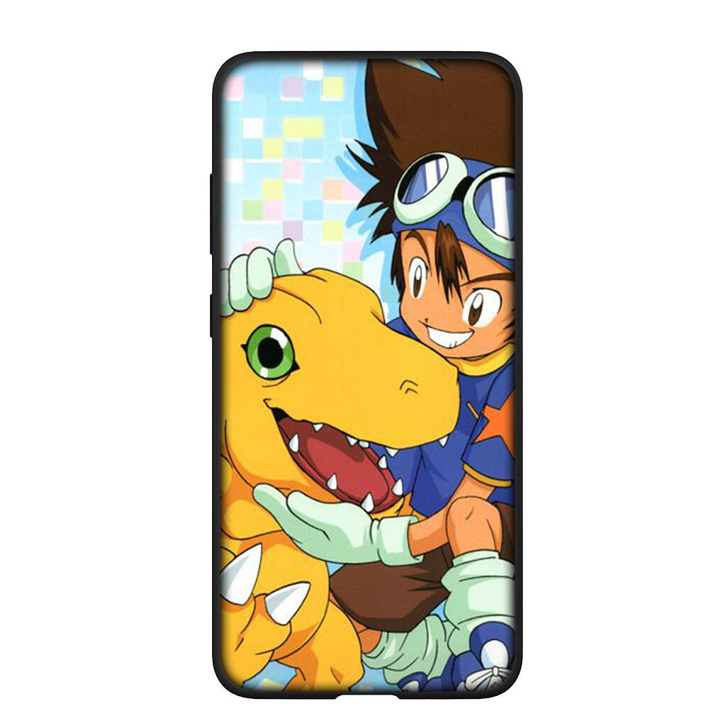 Phone Case for Samsung Galaxy S25 S23 S22 S24 Ultra FE A05 A06 A15 A16 A36 A37 A35 A54 A55 A56 A57 A25 A26 A17 Digital Monster Digimon Adventure Cover
