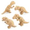 Realistic Dinosaur Model Collection Of 8 Pieces Golden Edition Including Velociraptor Triceratops