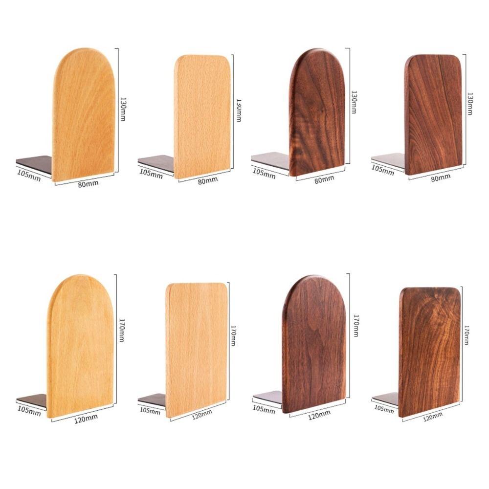 Настольный органайзер Настольная книжная полка Бук Орех Подставка для книг Деревянные книжные упоры Журнал
