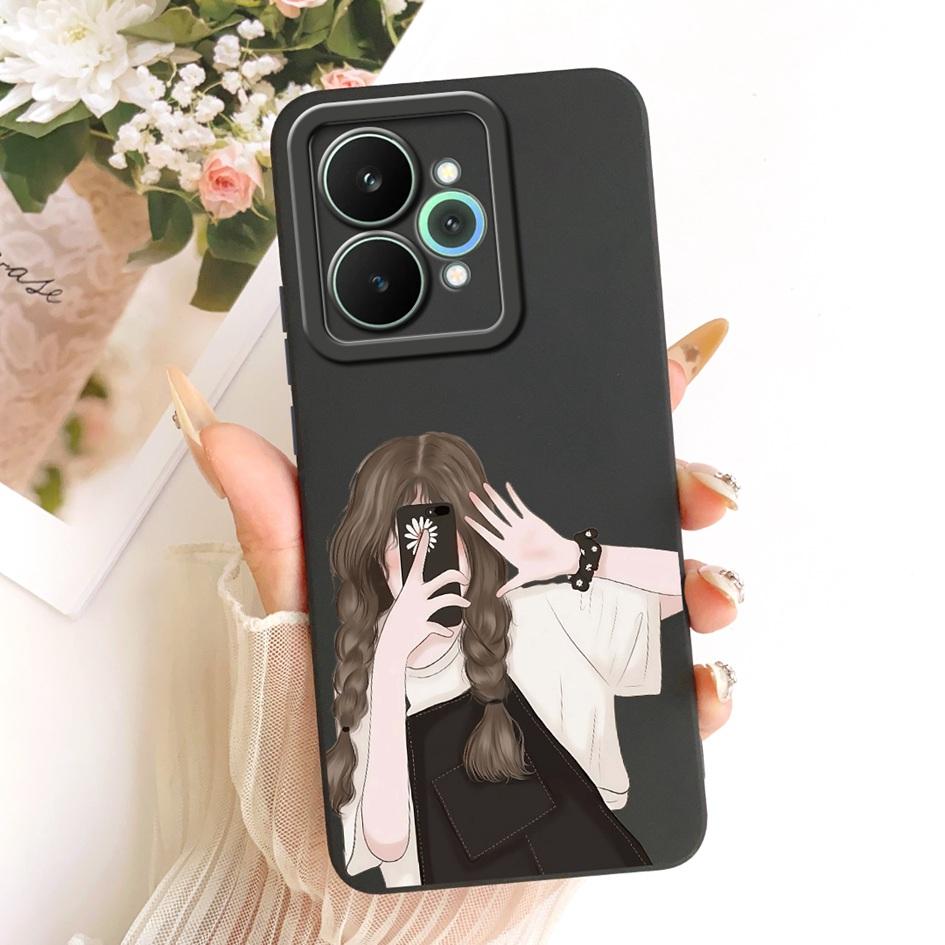Чехол для Realme 15 Pro 5G Ударопрочный ТПУ Чехол Популярный Ромашка Мягкий Силикон Чехол для Телефона Для Realme 15 Чехол Realme 15T 15Pro Чехол-кармашек