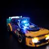 Модернизированный набор светодиодной подсветки для конструктора Lego Speed Champions NASCAR Next Gen Chevrolet Camaro ZL1, совместимый с Lego 76935 (Модель не входит в комплект)