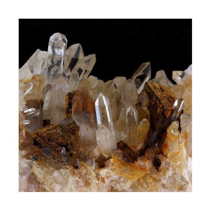 Pierres et Minéraux. Quartz + Siderite. 1132.5 ct. Allevard, Isère, France.