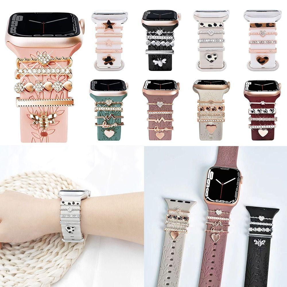 Metal Bracelet Brooch Watch Band Ornament Wristbelt Charms Strap Accessories Decorative Ring