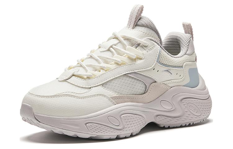 Women's Sneakers Anta Starlight Comfortable Low top Casual Shoes Women's White Gray Blue