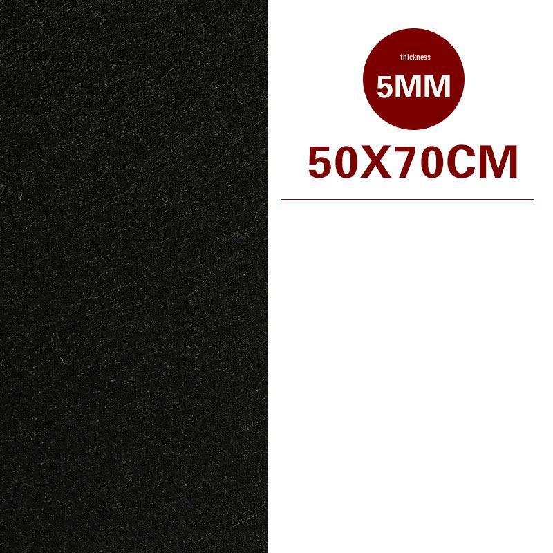 Фетровая подложка для каллиграфии - Толщина 5 мм, ткань с рисовой сеткой черного, белого, серого цвета - Идеально подходит для студентов