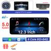 12,3" для Mercedes Benz A/CLA/GLA Class W175/X156/C117 2012 - 2018 Android 14 автомобильный плеер мультимедиа IPS GPS навигационная система