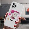Для Iphone 13 11 12 14 Pro Max Mini Xs Xr 14plus белый чехол аниме Hunter X Hunter Killua Hisoka силиконовый защитный чехол