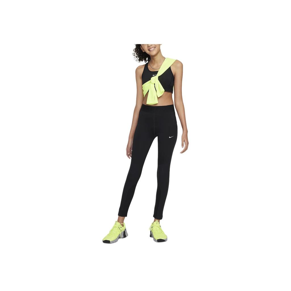 Nike Therma-Fit Pro Удобные, приятные для кожи леггинсы средней посадки Детские леггинсы Черные, белые HF4674-010