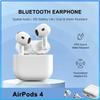 Беспроводные наушники AirPods 4 Чип H2 Динамическое отслеживание головы Изоляция шума Четкие звонки Зарядный кейс USB-C Портативные Bluetooth-наушники для путешествий