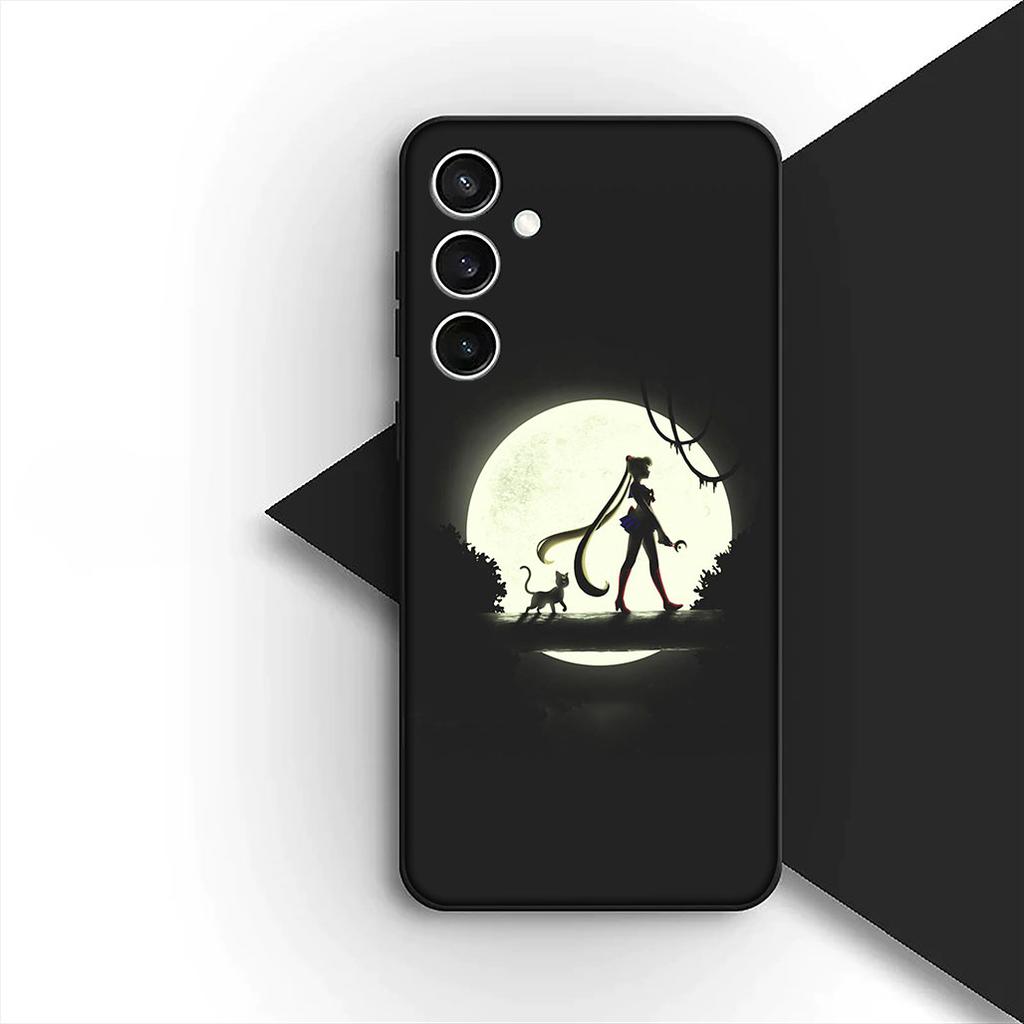 Girl S-Sailors-Cartoon Moon Cover for Samsung Galaxy A36 A55 A26 A05 A06 A14 A50 A51 A53 A54 A12 A13 A23 A35 Coque Phone Case