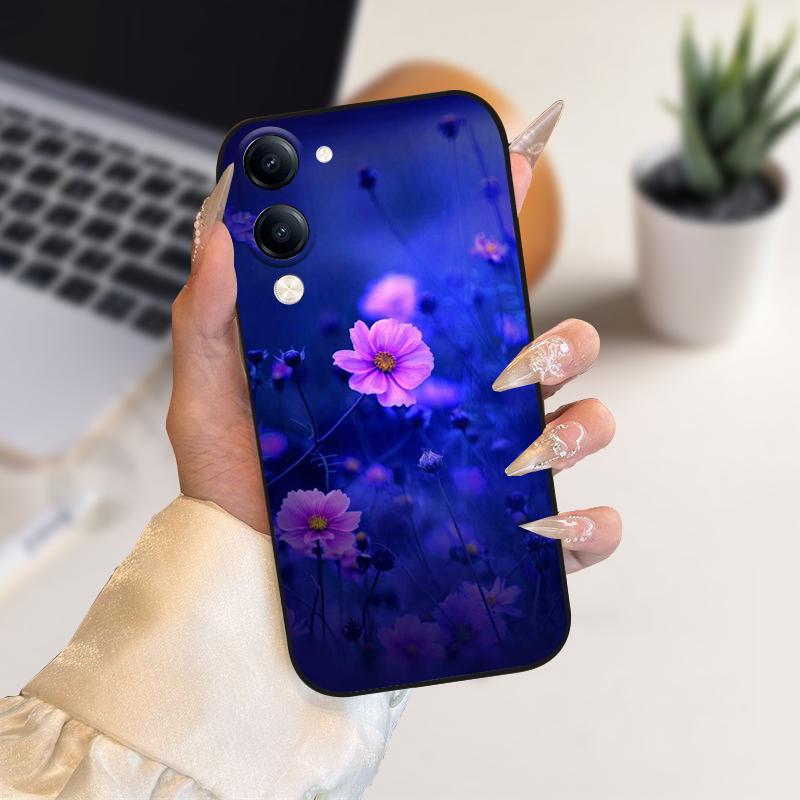 Чехол для vivo Y29s 5G Y 29S Мягкий силикон ТПУ Чехлы для телефона Для Vivo Y04 Y 04 4G Защитные Fundas Coque Мультяшные Милые Животные