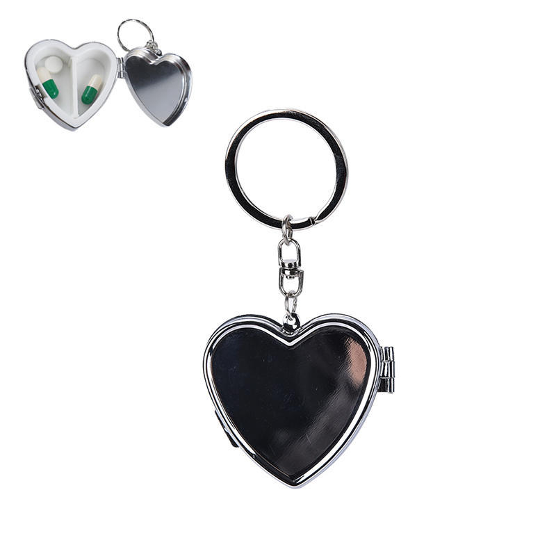 Портативный органайзер для лекарств Heart Pillbox, контейнер для лекарств, держатель для хранения,