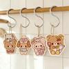 Rilakkuma Cartoon Dishwashing Sponge - Compressed Wood Pulp Cotton Scrubber