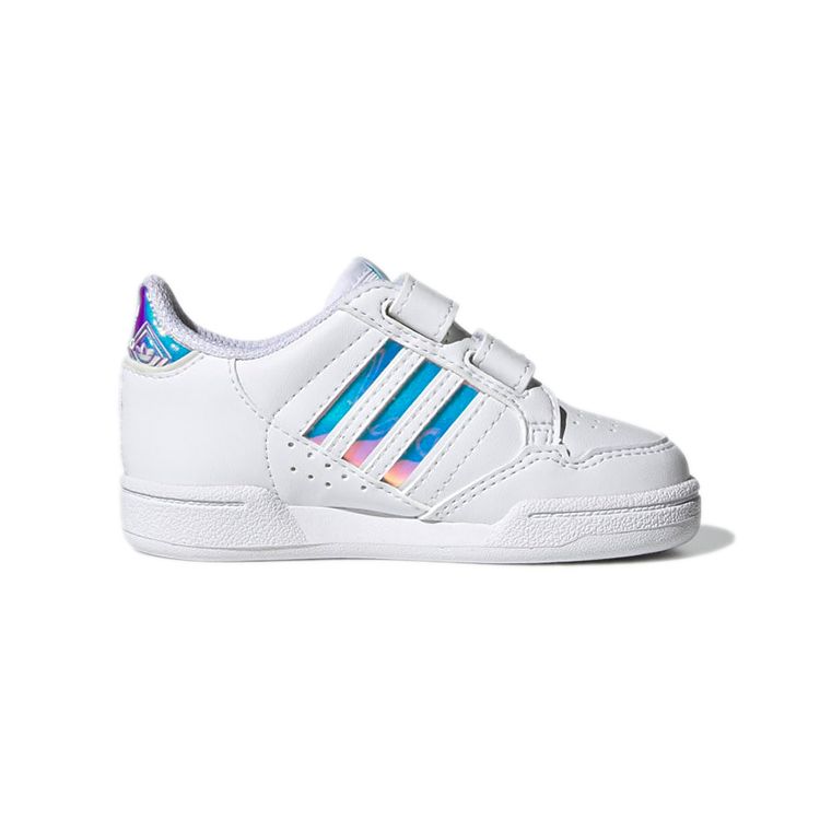 adidas Оригинальные кроссовки Continental 80 Stripes Удобные низкие кроссовки Детские кроссовки Белые GZ3262