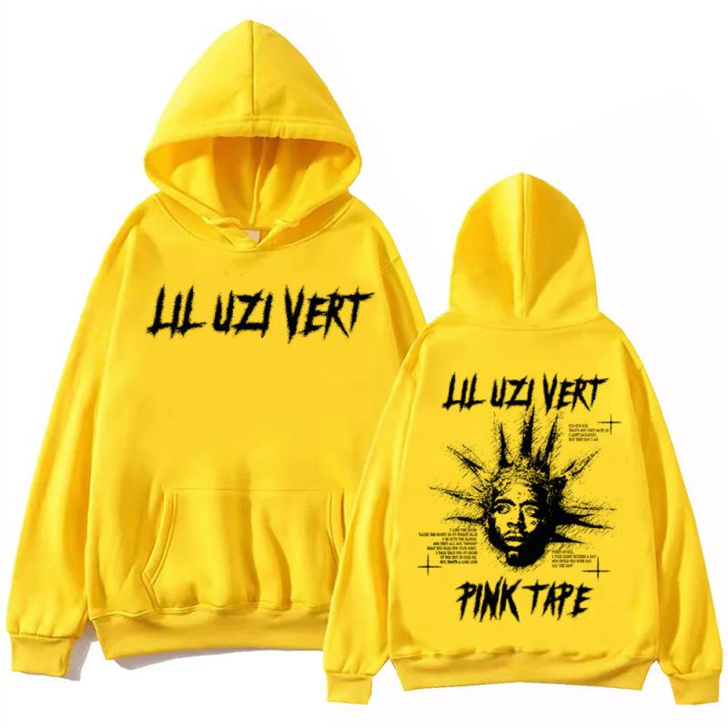 Толстовка Lil Uzi Vert Харадзюку Хип-Хоп Пуловер