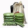 Tontin Jade Glaze Hot Stone Massage Set Massager Back Massageador Health Care Stones for Massage Spine Basalt Lava Stone Spa