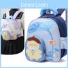 Kids School Backpack With Cute Cartoon Animal Design And Polyester Lining