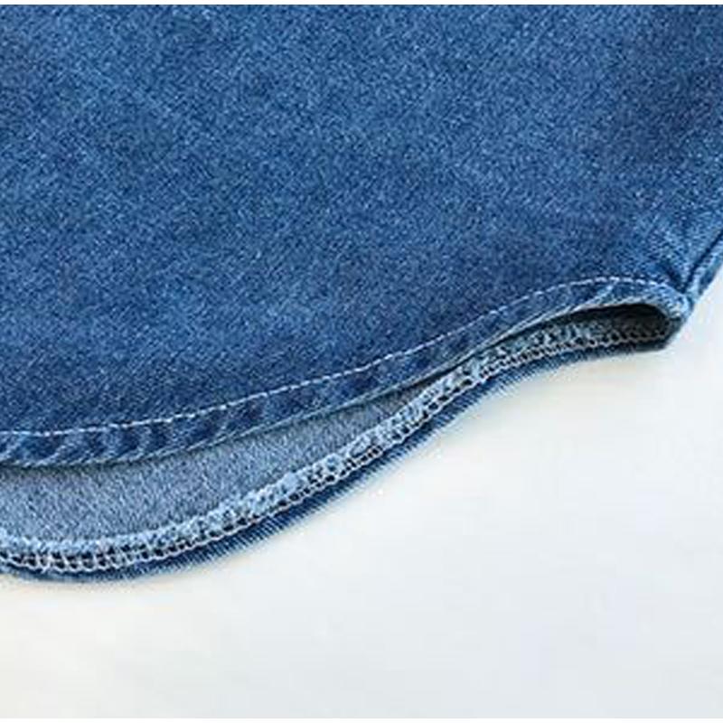 Women's Denim Shirt Loose Double Pocket Long Sleeved Versatile Casual Coat Shirt Women Fashion Jean Jackets Spring Autumn Trend 2025