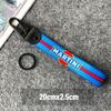 Martinis Racing Keychain Martini Nylon Leather  Keyring Holder for Porsche 911 917 917LH 918 Panamera 970 Accessories