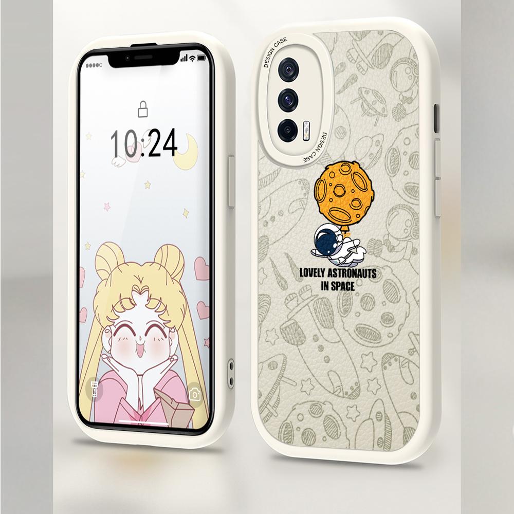 Тонкий кожаный чехол с рисунком национального космонавта из искусственной кожи, чехол для телефона для OPPO Reno Realme OnePlus