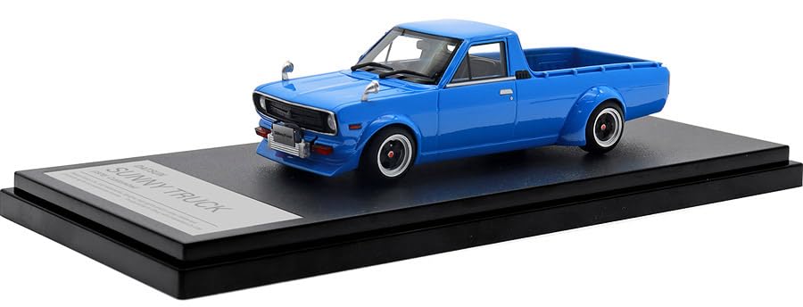 INTERALLIED Hi Story 1/43 Scale Datsun Sunny Truck (1979) Customized Blue (Finished Product)