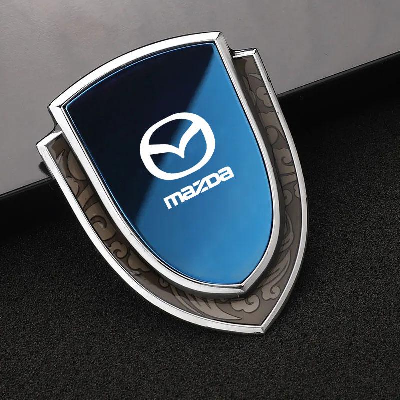 AAET1 3D Металлический Значок Наклейка на Багажник Окно Бок для Mazda 3 6 CX5 2 CX3 CX9 MX5 RX8 Axela Demio Atenza MS GJI GH BK MP