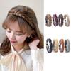 Style Braided Headband Twist Braid Hair Hoop Toothed Non-slip Hairband Wig Heat Resistant Wig