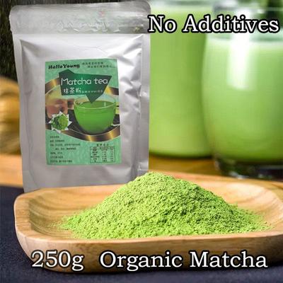 Органический порошок матча, без добавок, сохраняет оригинальный аромат чая, наполняя каждый глоток натуральным вкусом