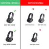 Replacement Ear Pads for Sony Krone Kalpasmos Cushions Made of Soft Memory Foam Protein Leather Headset Repair Parts WH-H900N / MDR-100ABN