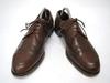 NUNN BUSH USA винтажные кожаные туфли с U-образным мысом 11D 28.5-29.5 коричневые Goodyear(ИСПОЛЬЗОВАЛ)
