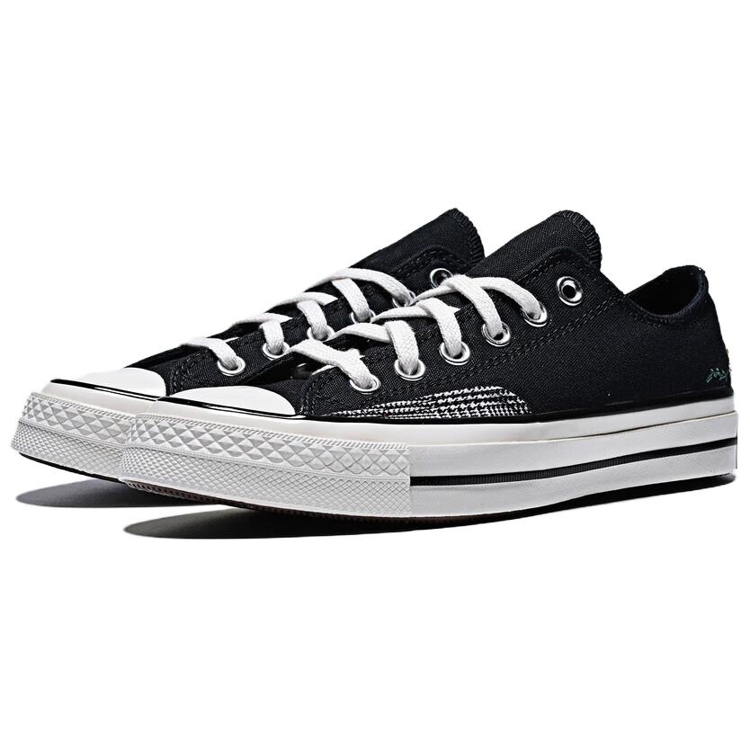 Converse Chuck Taylor 70S Сезонные Удобные Универсальные Прочные Низкие Кеды из Канваса Женские кроссовки Черные A15549C