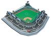 3D Сборная модель стадиона Главной лиги бейсбола (Ригли Филд/Чикаго Кабс)